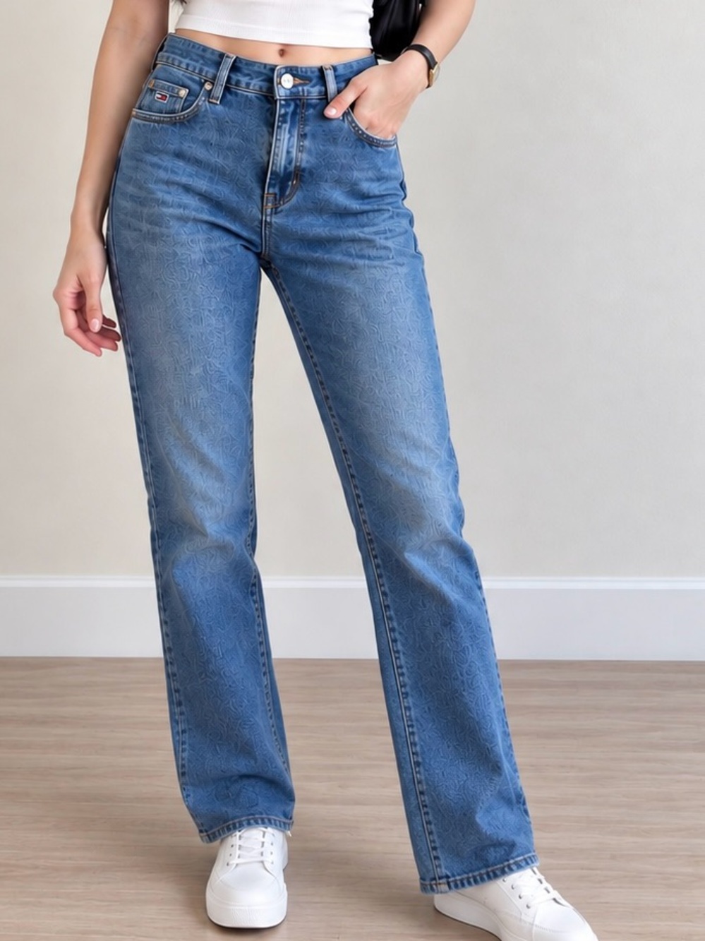 Tommy Jeans Nora Mid Skinny Jeans Size 30/28 Medium Wash